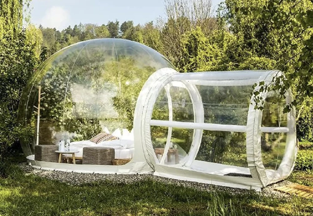 what is a bubble tent