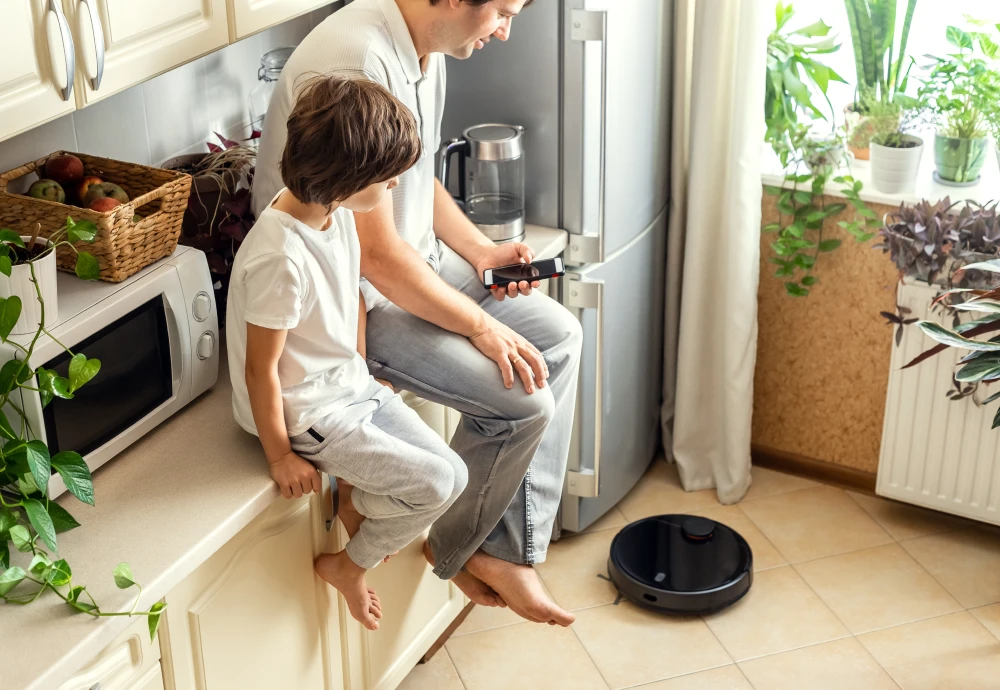 robot vacuum cleaner with mop